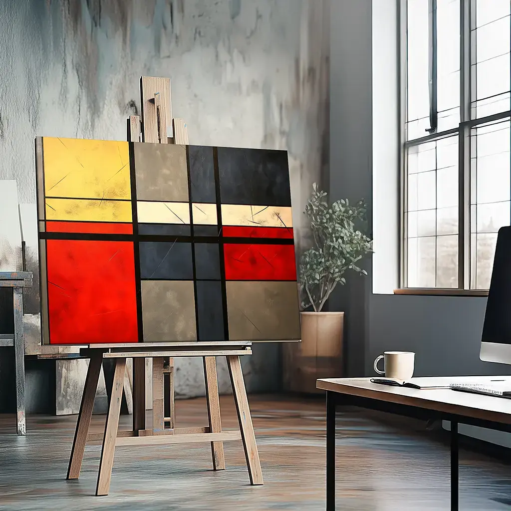 Hommage Mondrian - V1