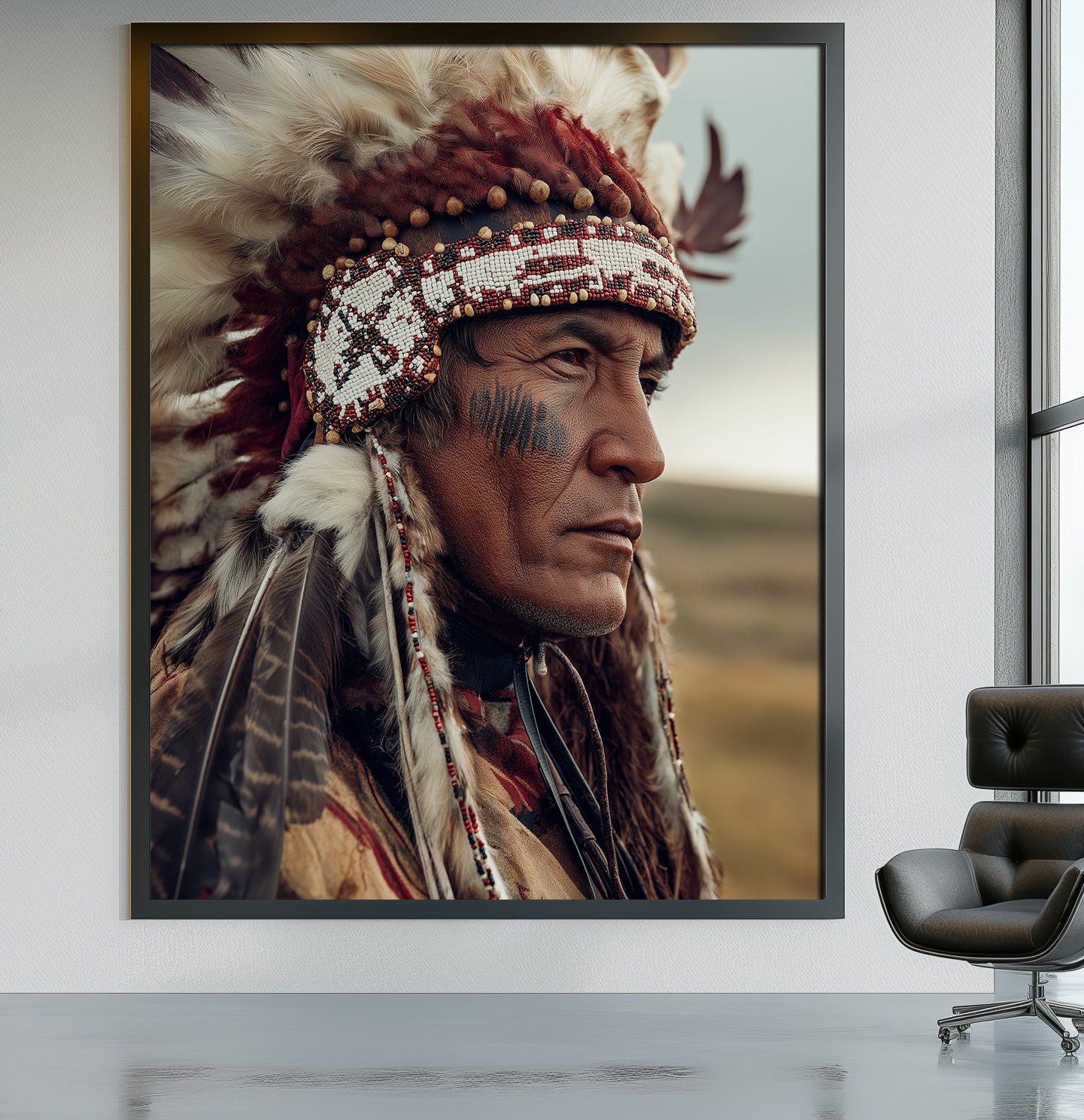 Plains Indigenous man