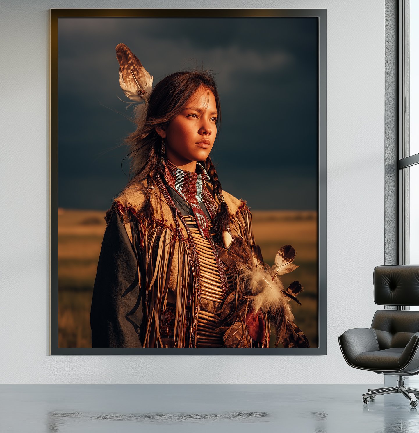 Young Sioux woman