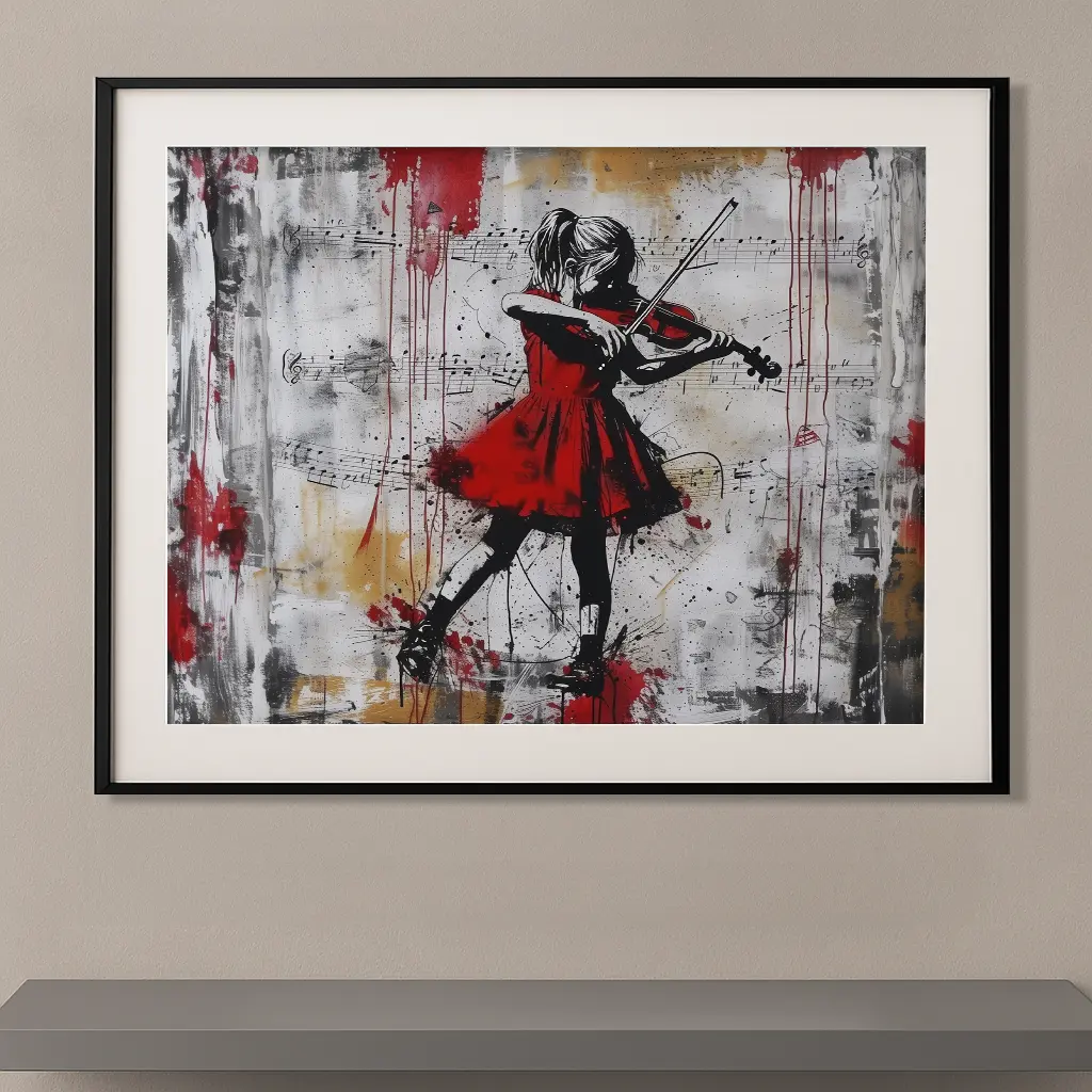 Hommage Banksy-Mélodie Urbaine