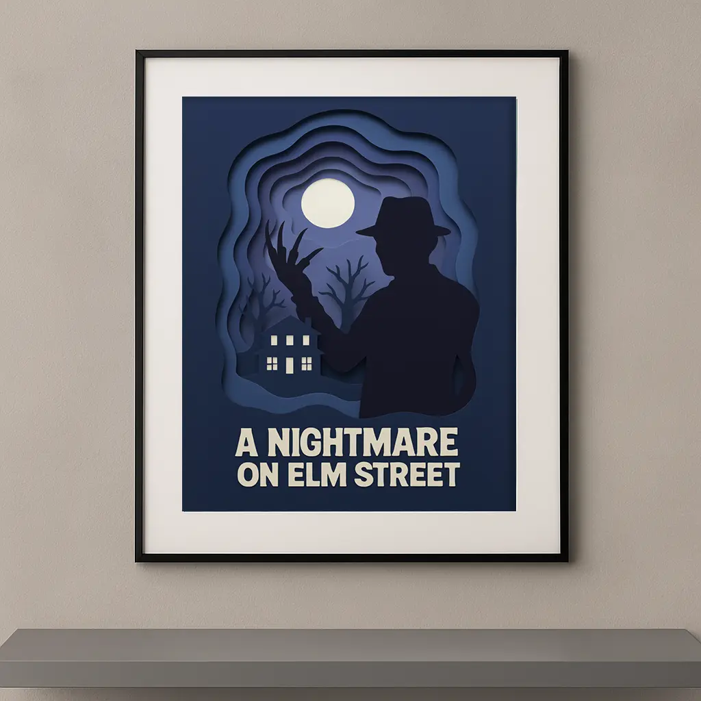 // Les Griffes de la nuit (Impression sur Alu)
