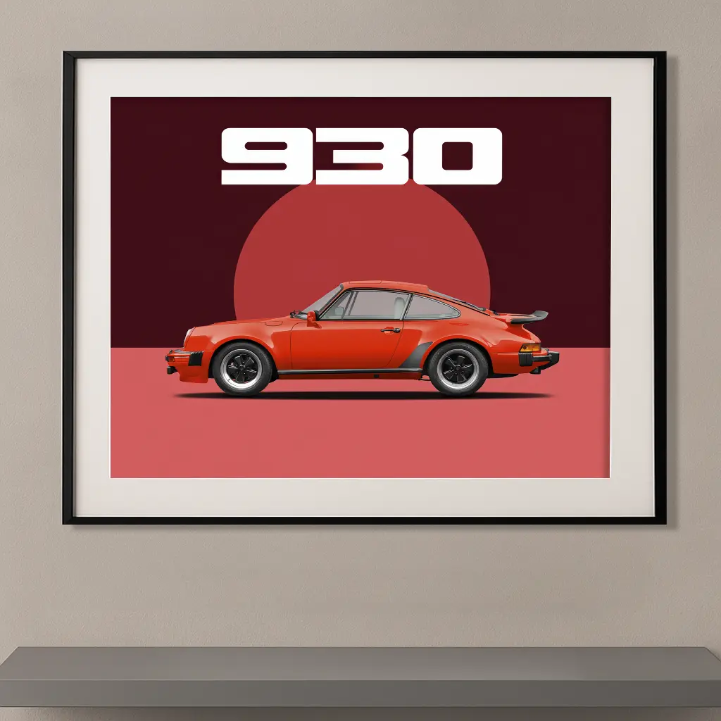 Porsche 930_9 – Rouge Continental