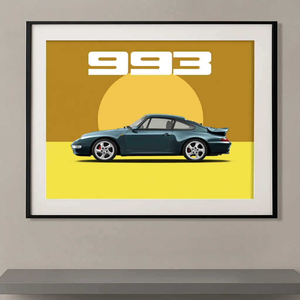 Porsche 993_1 – Green Pearl