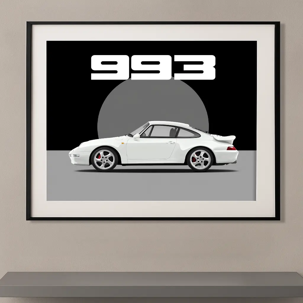 Porsche 993_2 – Blanc Grand Prix