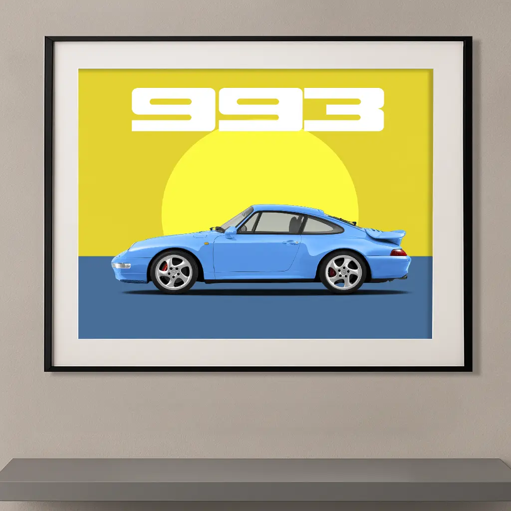 Porsche 993_3 – Bleu Riviera