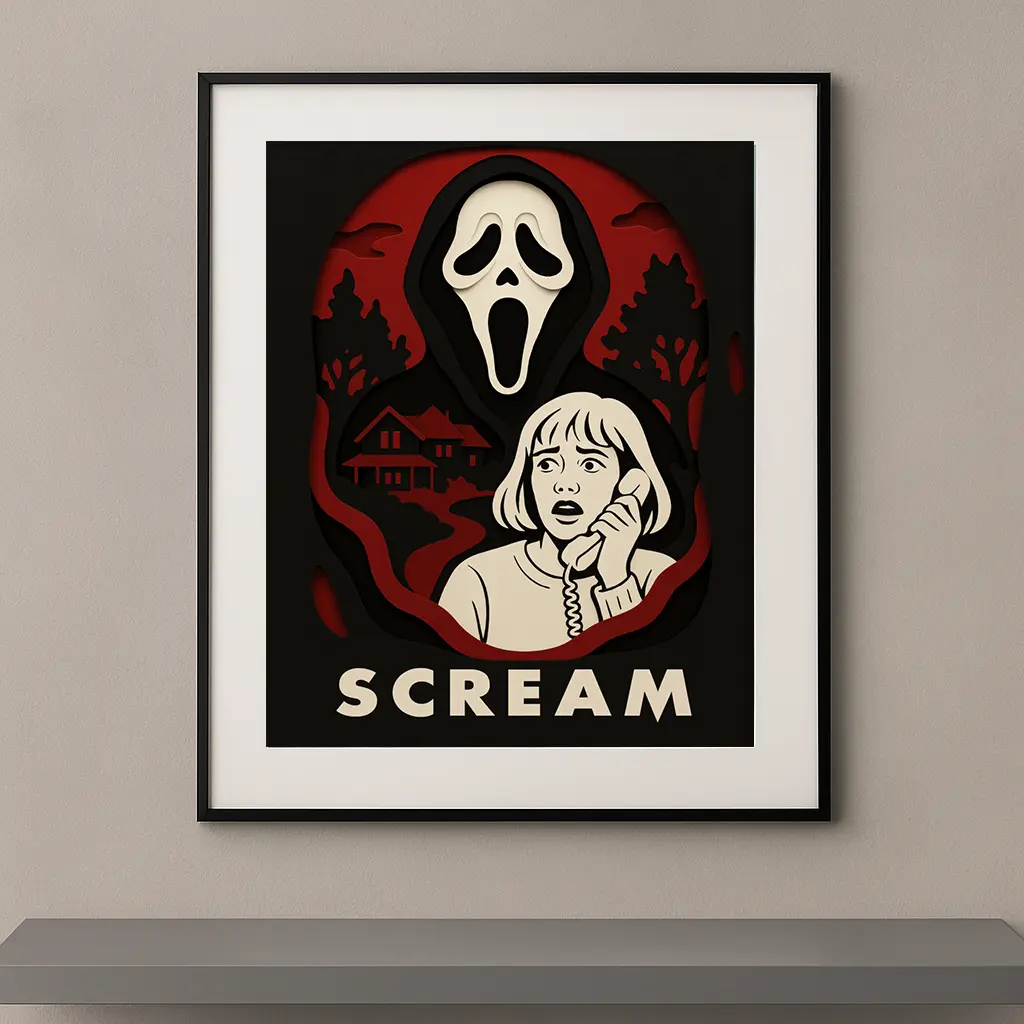 // Scream (Impression sur Alu)