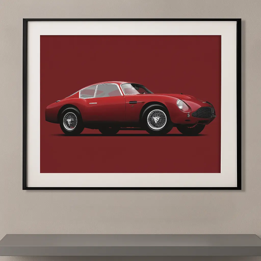 Aston Martin DB4 GT Zagato – Rouge