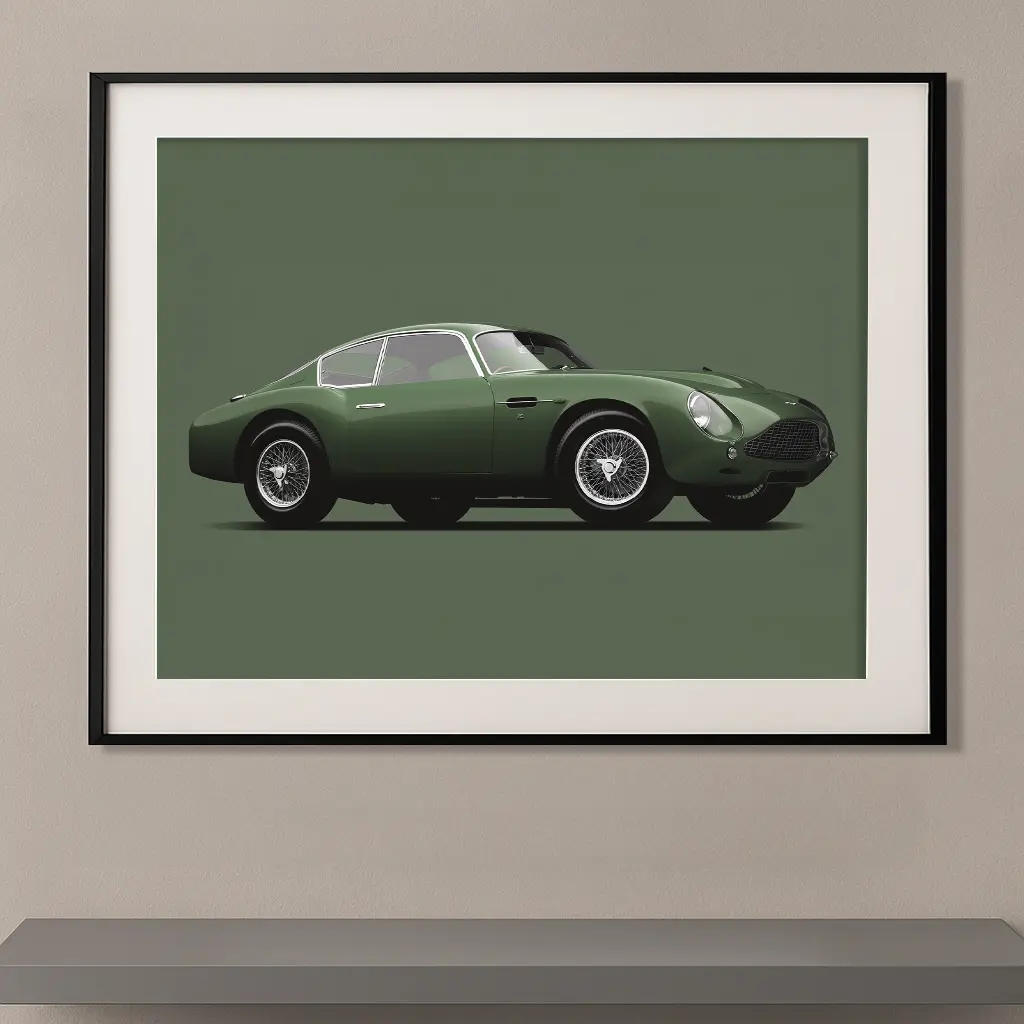 Aston Martin DB4 GT Zagato – Vert