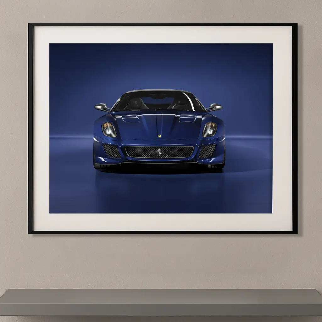 Ferrari 599 GTO – Bleu