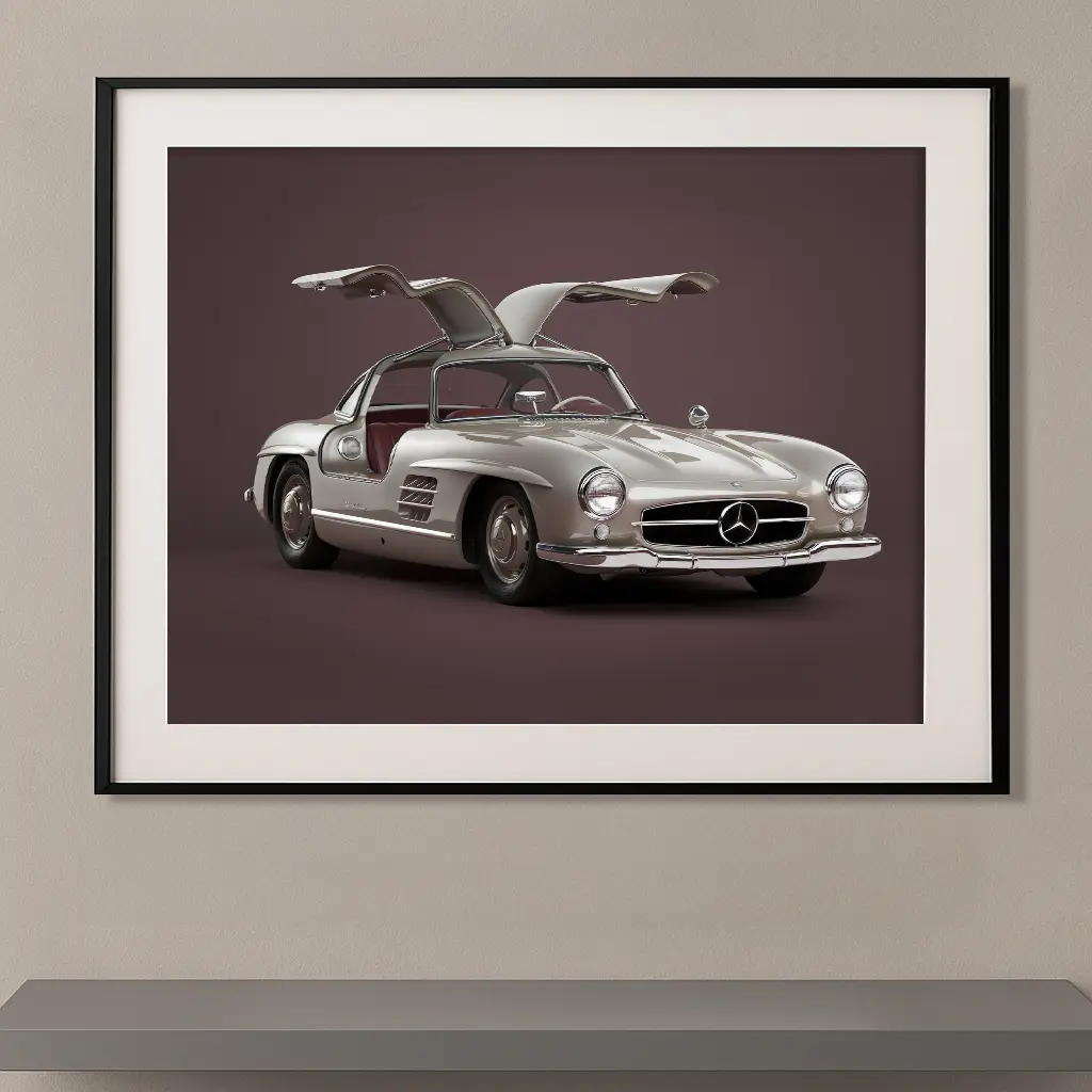 Mercedes Benz 300 SL Gullwing – Argent