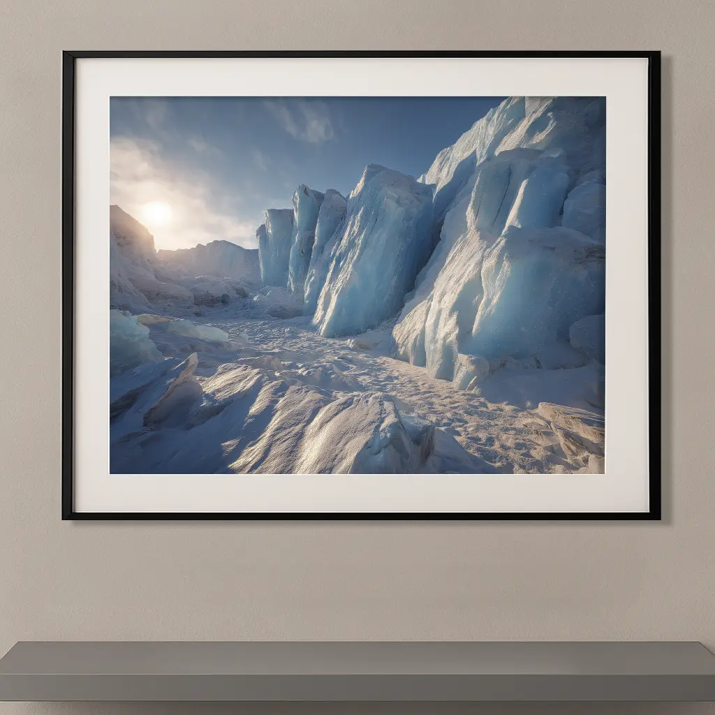 Glacier arctique