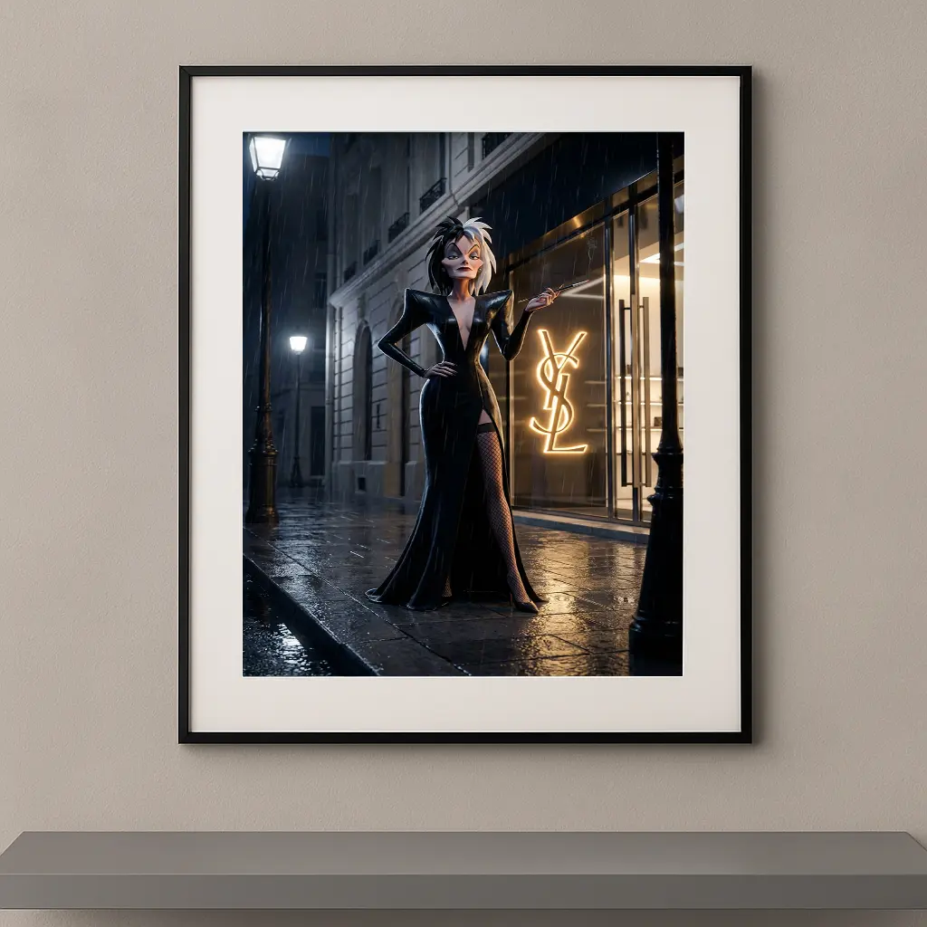 Cruella x Yves Saint Laurent