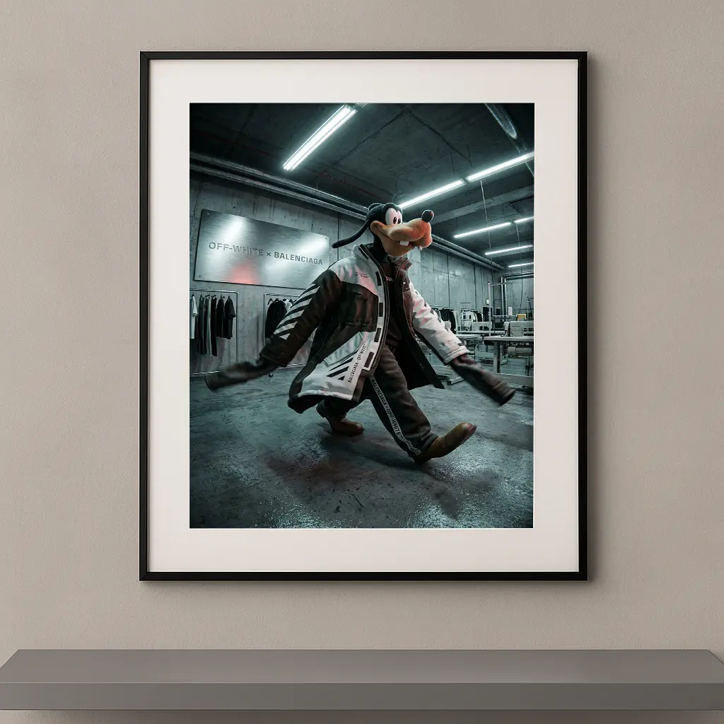 Goofy × Balenciaga × Off-White