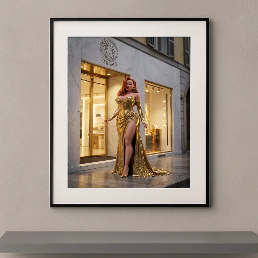 Jessica Rabbit X Versace