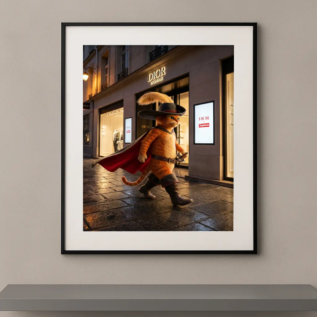 Le Chat Potté × Dior Homme × Supreme