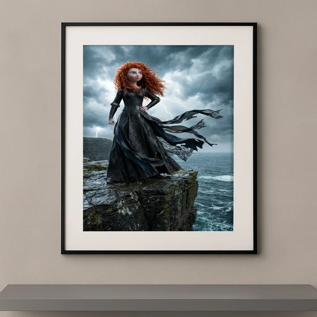 Mérida (Rebelle) x McQueen