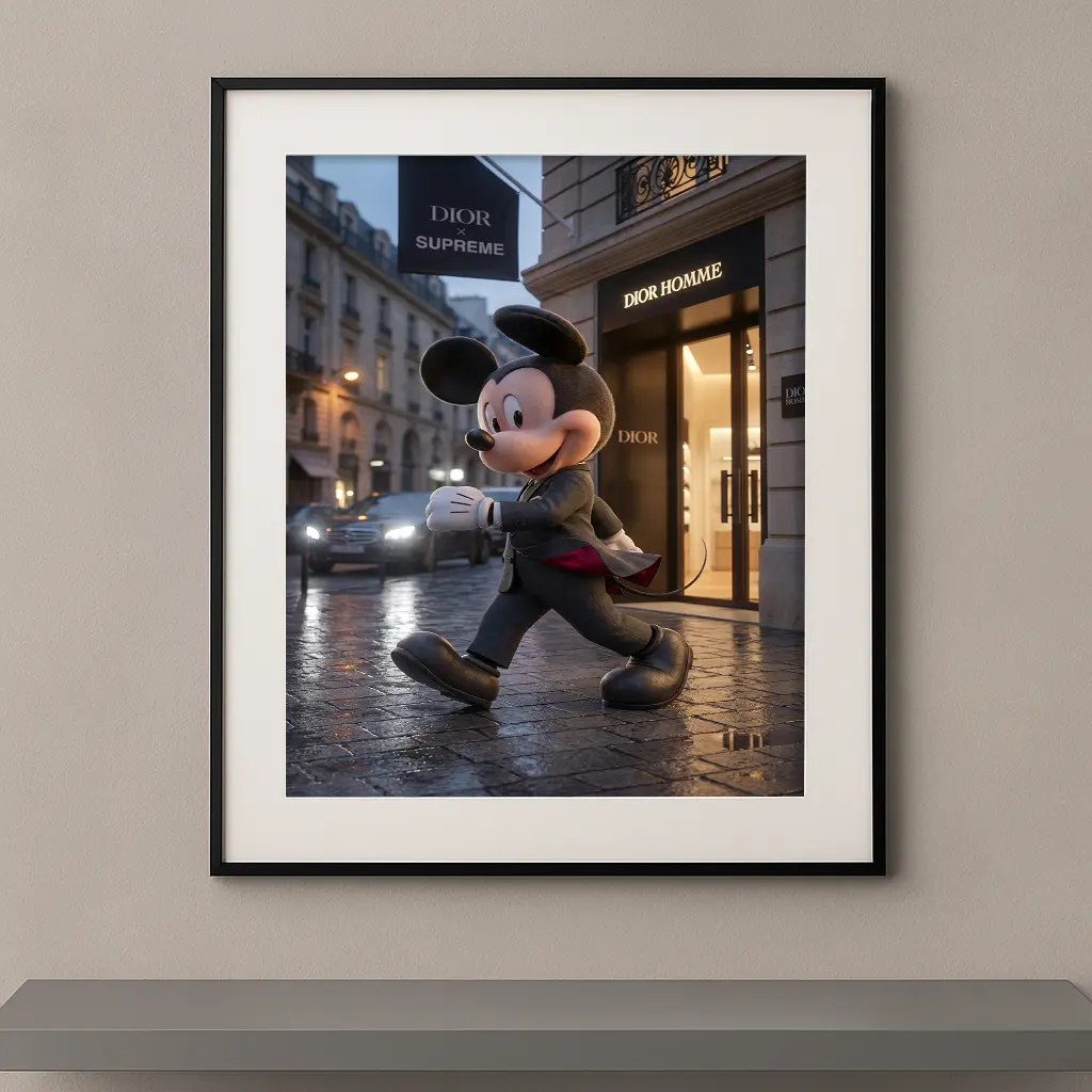 Mickey Mouse × Dior × Supreme