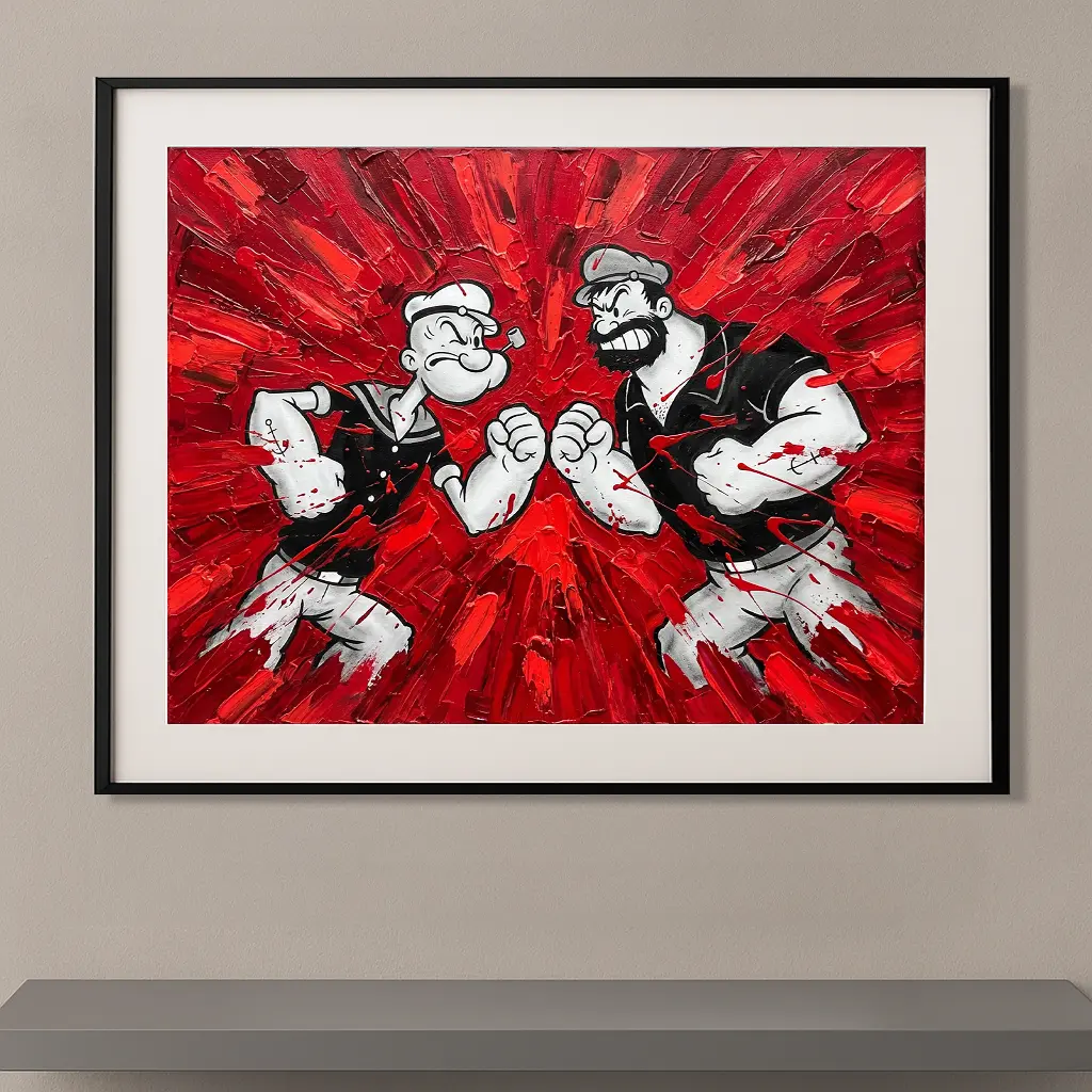 Popeye & Bluto — “Strength Clash / Red Edition”