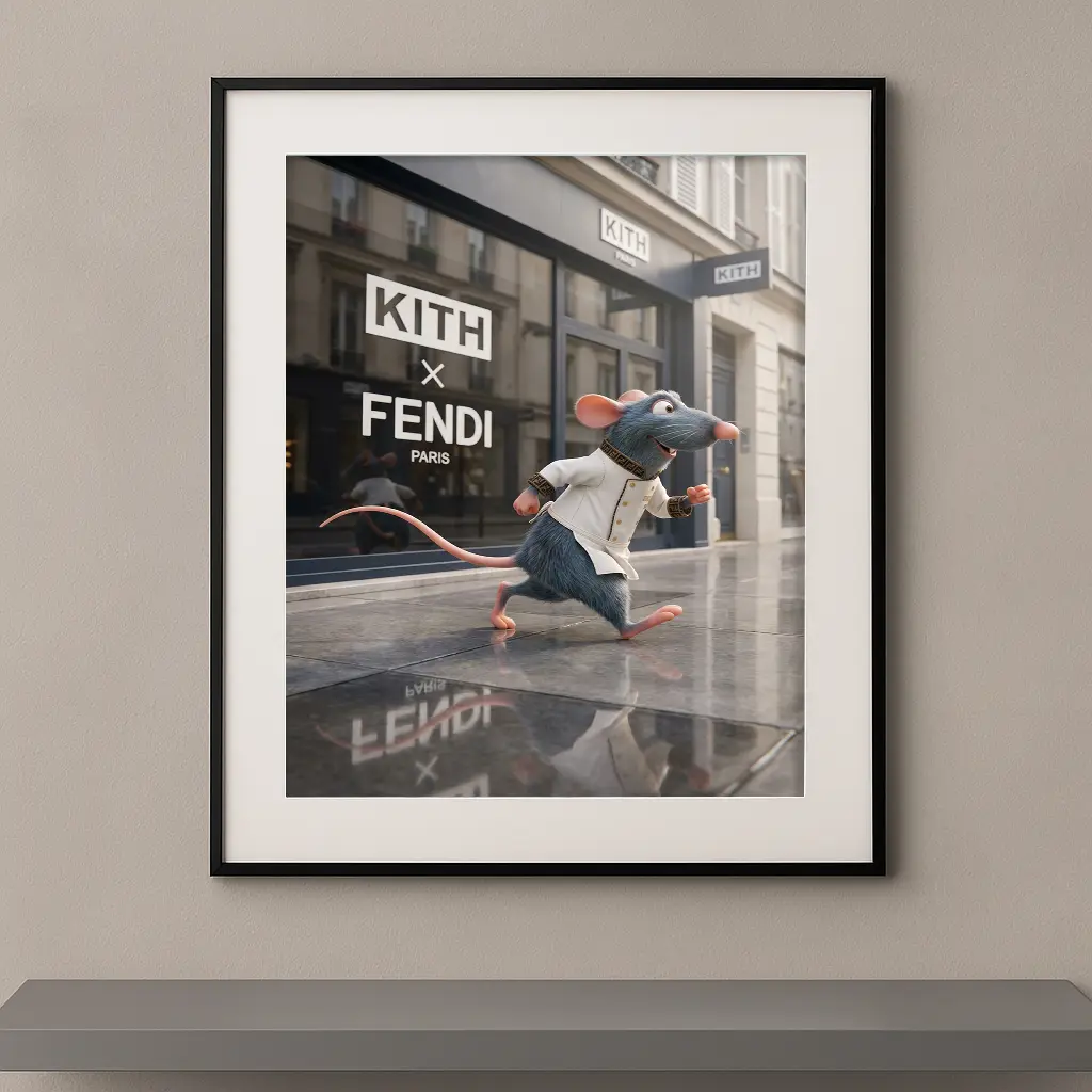 Remy (Ratatouille) × Kith × Fendi