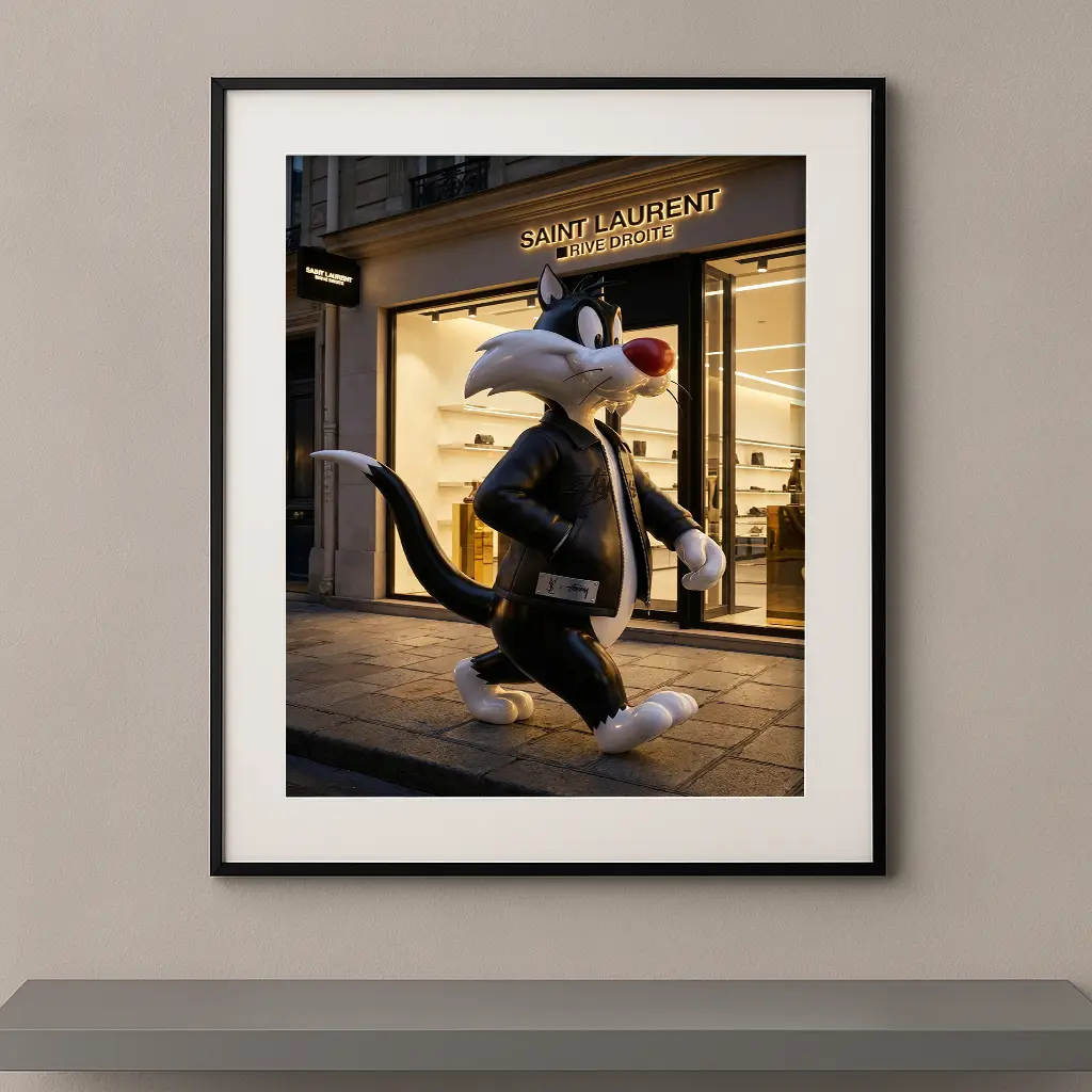 Sylvester × Stüssy × Ysl