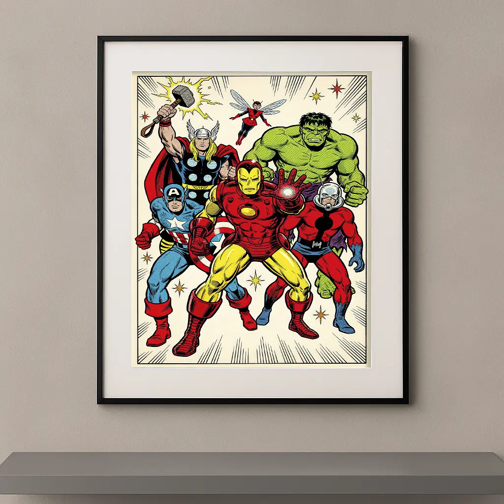 Vintage Comics Avengers