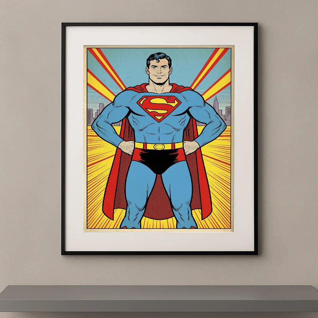 Vintage Comics Superman