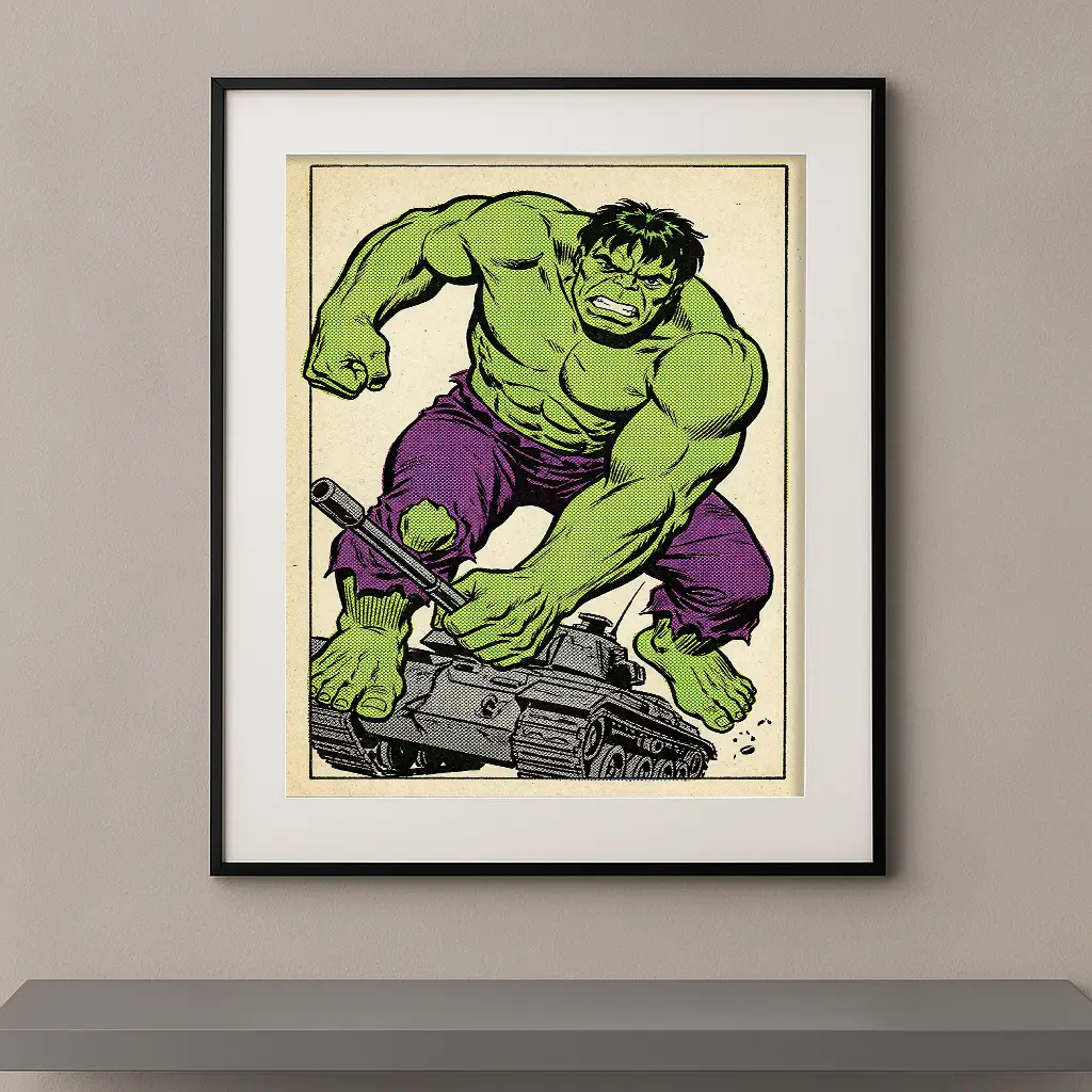 Vintage Comics Hulk