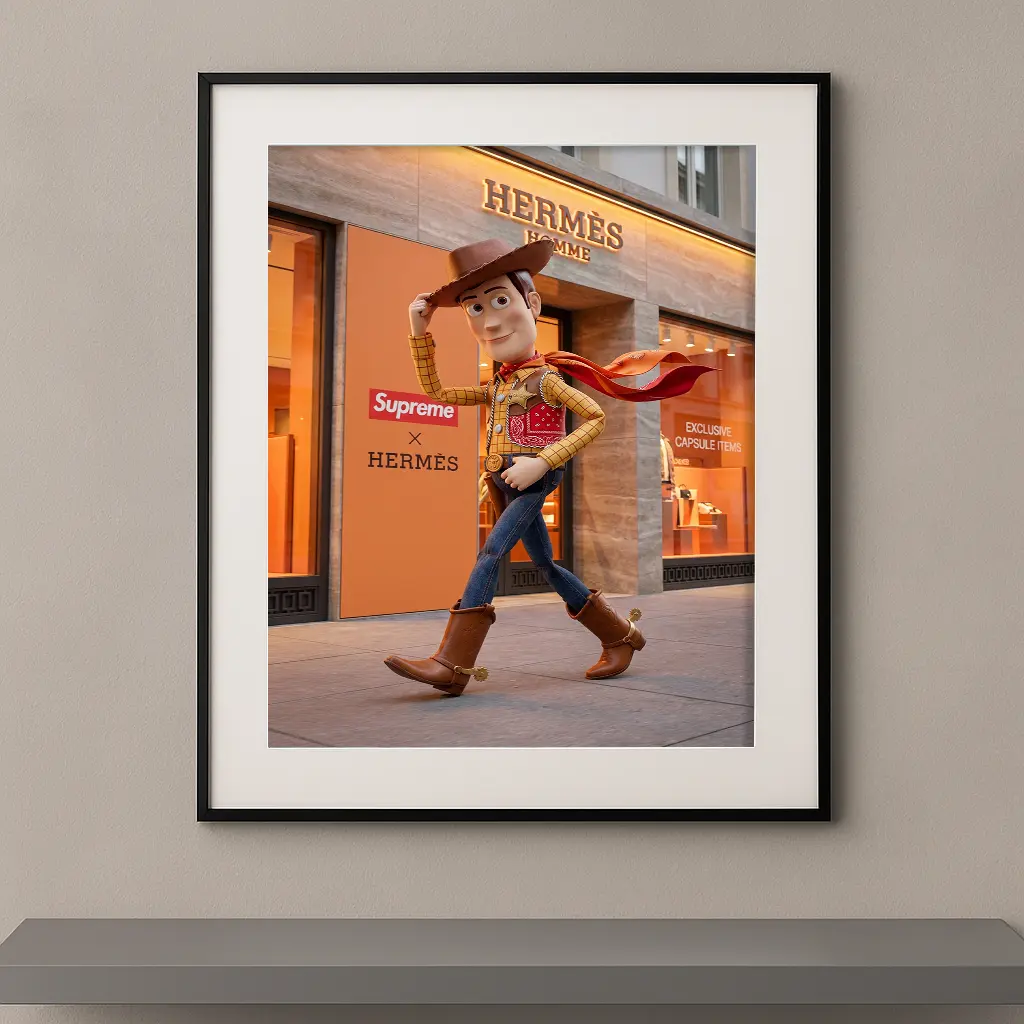 Woody × Supreme × Hermès