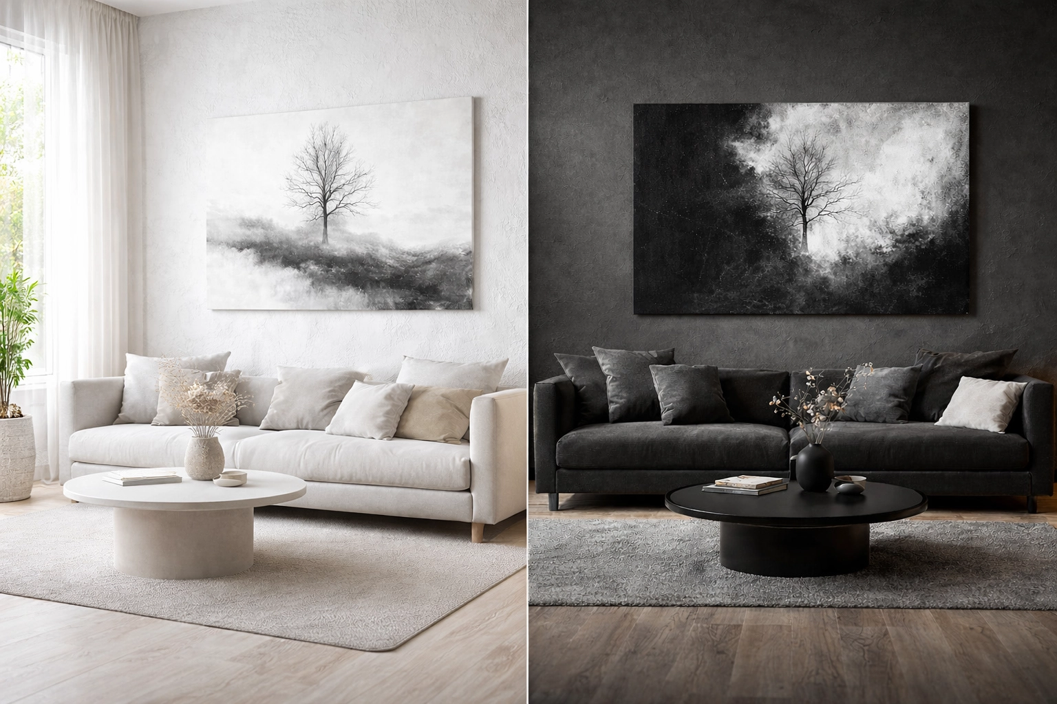 Comment choisir entre dominante claire ou sombre