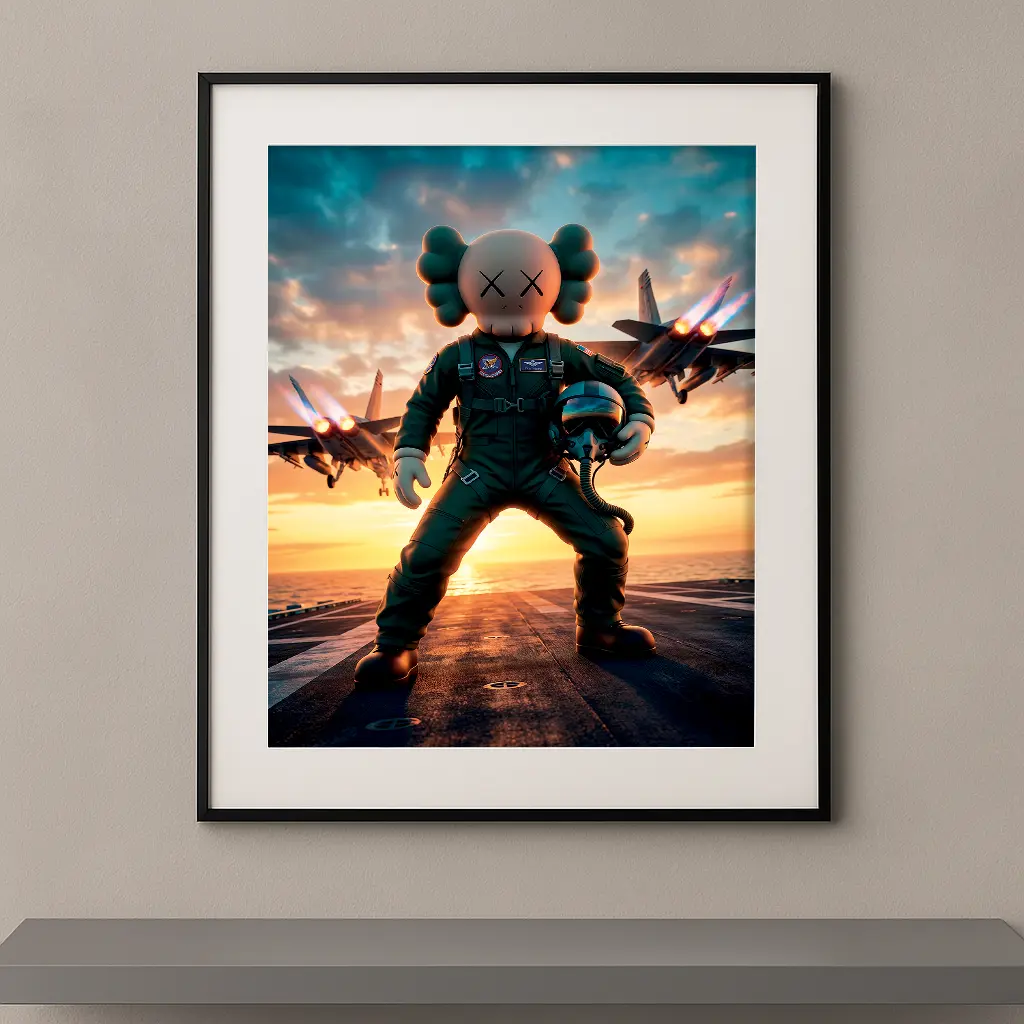 Kaws – Top Gun