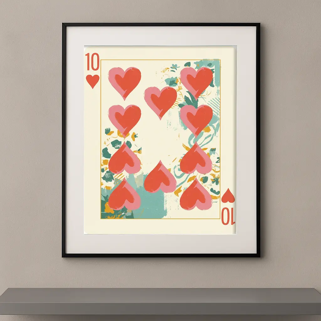 Quinte Flush Cœur Ten