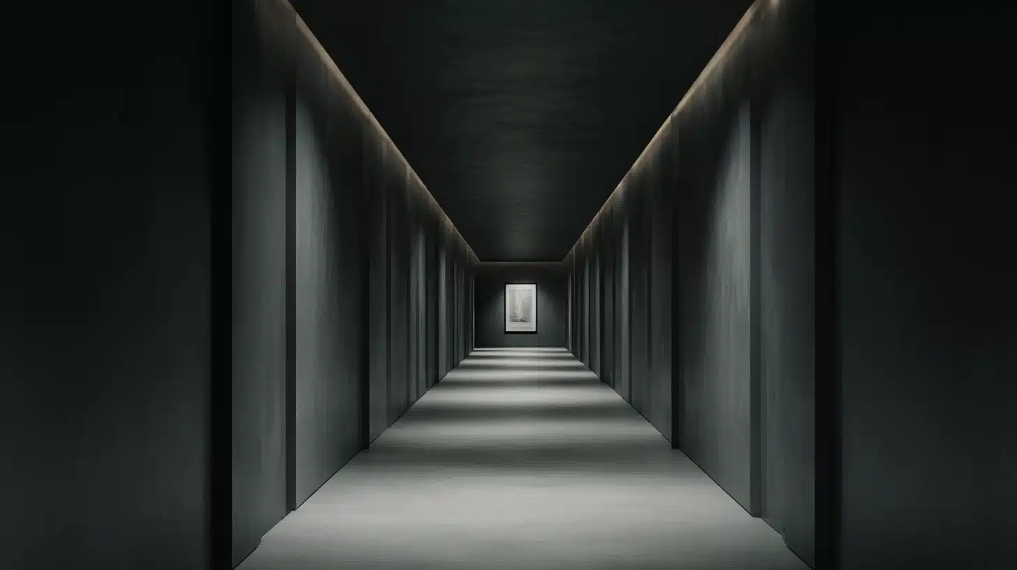 rafyael ultra dark minimalist corridor long shadowed hallway c8e1193a 4d0d 433a ade7 55b4045531f8 0
