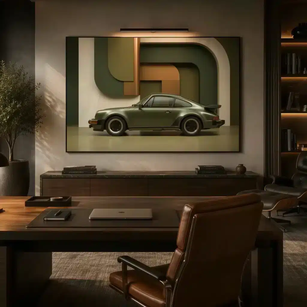 Porsche 930_Oak Green Metallic / Vert Chêne Métallisé