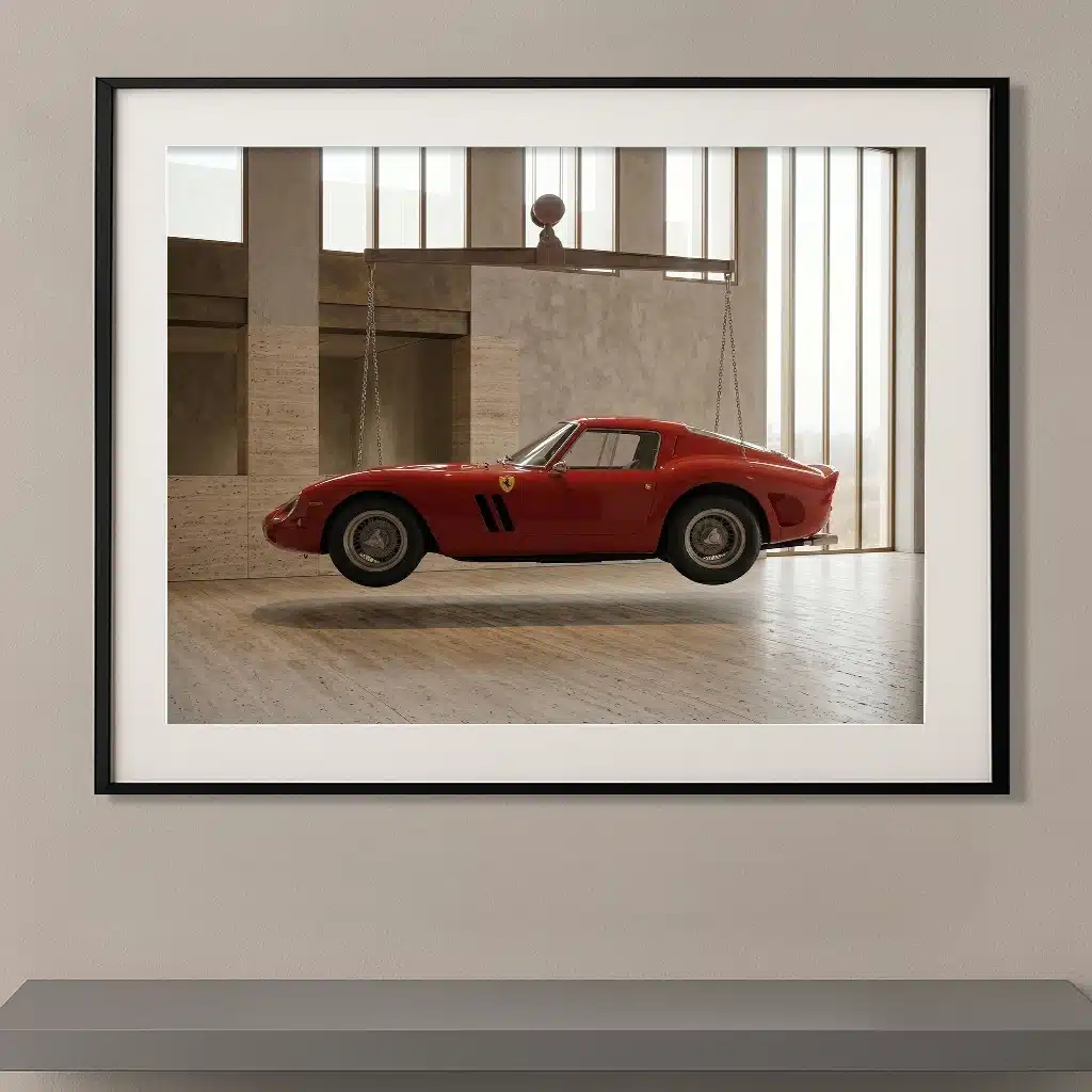 Ferrari 250 GTO rouge - V2