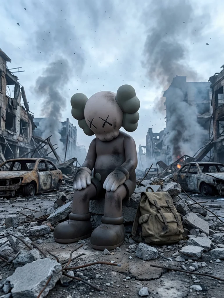 Kaws — Guerre moderne