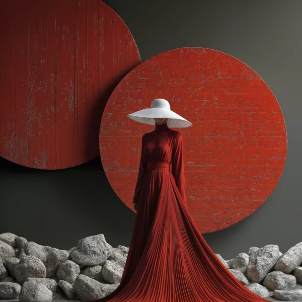 Figures et Formes - Rouge Silence