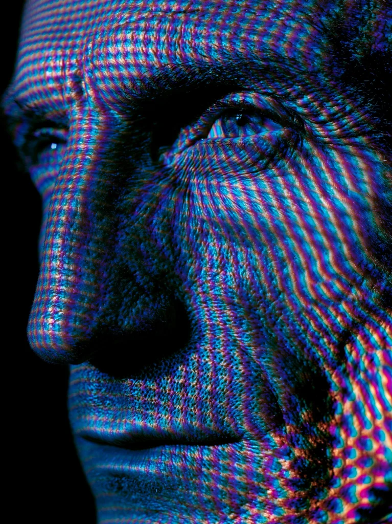 Fréquence Humaine — Tableau Portrait Optique