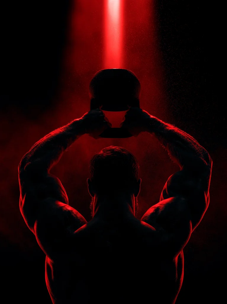 Kettlebell Swing — Tableau Mural Fitness