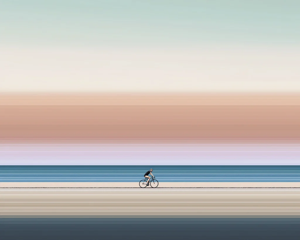 Lignes d'Horizon — Le Cycliste