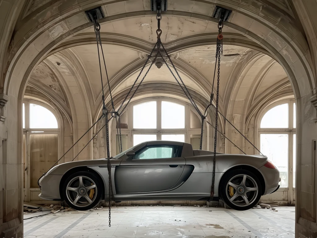 Porsche Carrera GT Suspension — Tableau voiture de légende