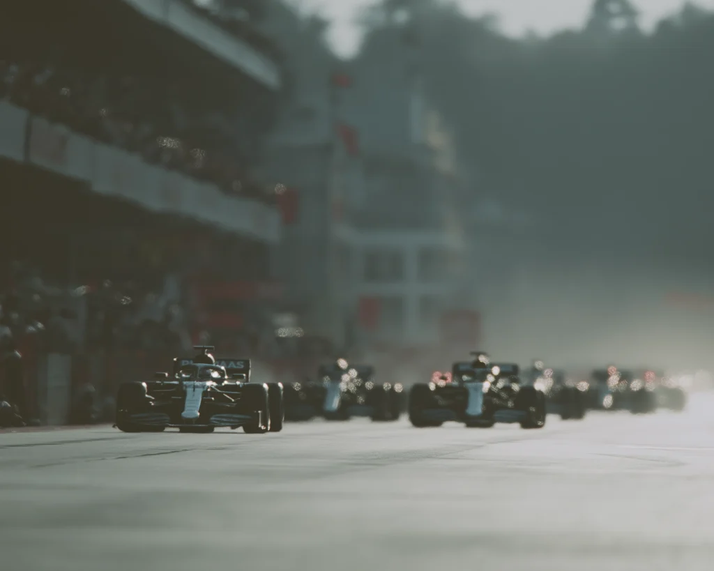 Tableau moto GP en mouvement – Sports Blur