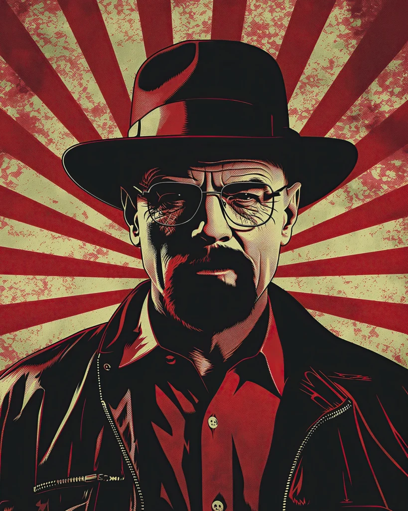 Walter White Street Art – Heisenberg Legacy
