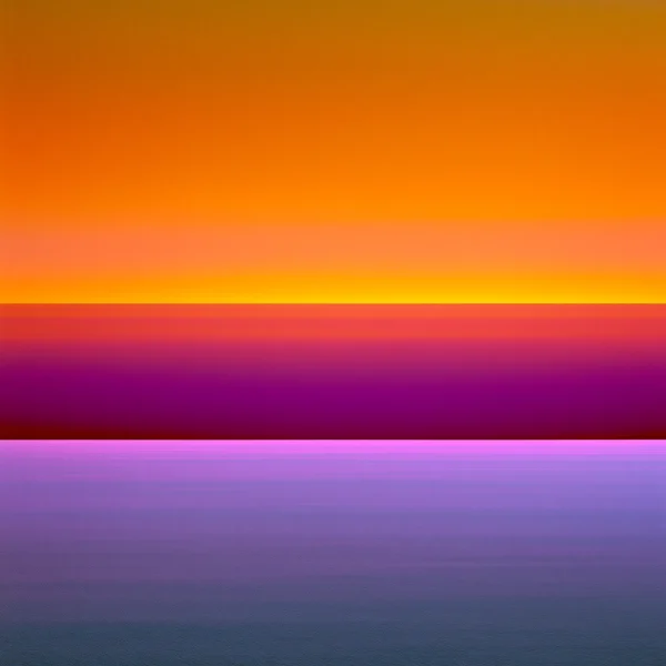 Horizon Fusion – tableau abstrait coloré orange rose fuchsia et bleu – Graphic Avenue