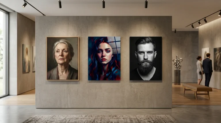 Toile, Plexiglas ou Alu Dibond : quel support pour un portrait ?