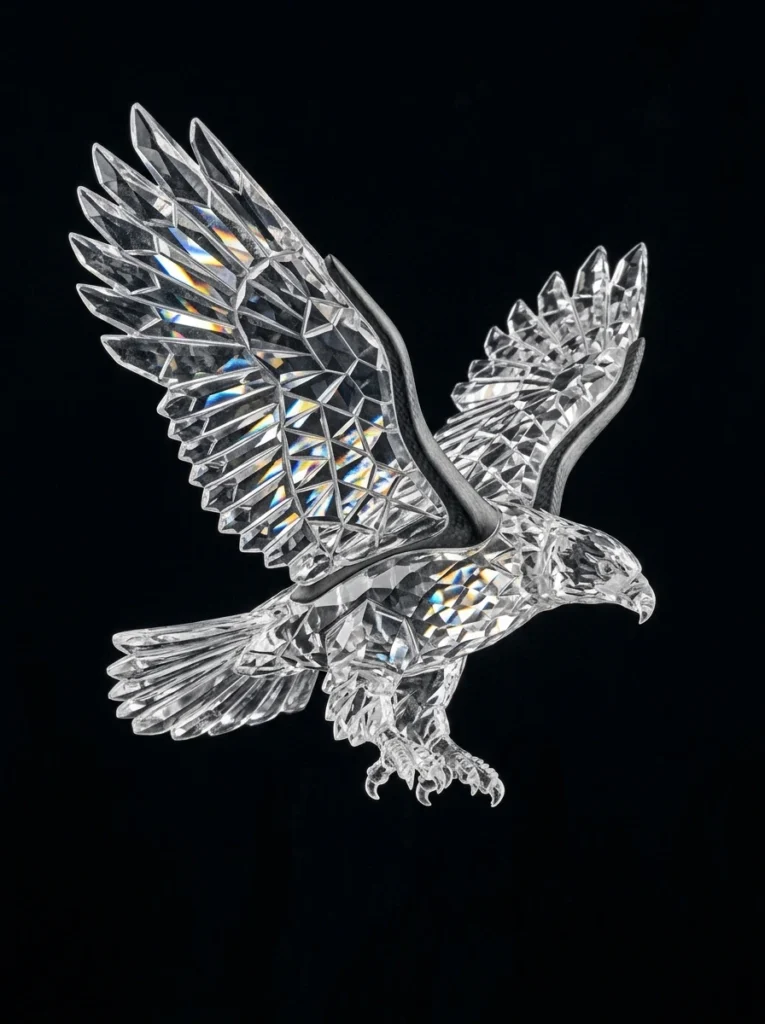 L’Aigle de Cristal de Roche & Carbone – Tableau Bestiaire Cristallin