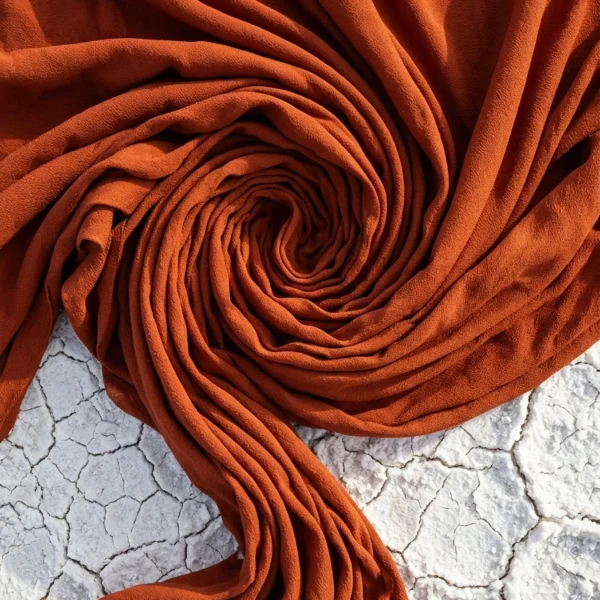 Tableau Le Vortex Terracotta – Voiles de Soie & Souffle Minéral Graphic Avenue