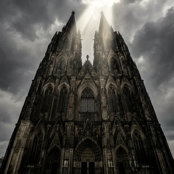 Cathédrale de Cologne Kölner Dom — Tableau Flèches Célestes