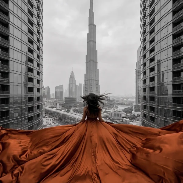 Dubaï Burj Khalifa — Tableau Urbain & Architecture Moderne